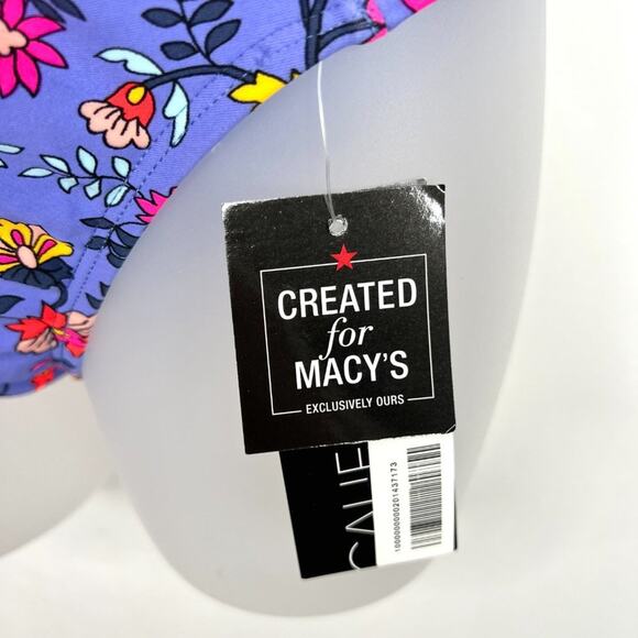 California Waves Macys Exclusive Floral Bikini Small - Picture 4 of 9